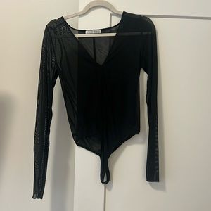 Basically new Aritzia MESH bodysuit.